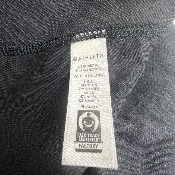 Athleta Womens Black All In High Rise Cropped Leggings Size‎ Small - Picture 10 of 10